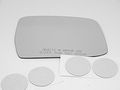Right Passenger Convex Power Mirror Glass Lens With Adhesive For 98-04 Frontier And 00-04 Xterra 3 8 In Diagonal 