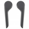 Pack Of 2 Black Left And Right Side Front Seat Recliner Lever Handle Fits For Chevrolet Avalanche Suburban 2500 Silverado 1500 