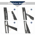 X Autohaux Rear Windshield Wiper Blade Arm Set For Buick Enclave 2008-2017 310mm 12inch
