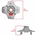 Caltric 2 Rear Axle Wheel Hub With Nut Compatible Honda Trx420 Fpm Trx420fpe Rancher 420 4x4 2009-2013