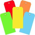 Aviditi Shipping Tags 6 1 4 X 3 8 13 Pt Assorted Colors With Reinforced Eyelet To Identify Or Address Items That Cannot Be 