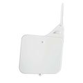 Ufo Plastics Front Number Plate White For Kawasaki Kx250f 450f 09 