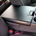 G-plus Console Lid Armrest Cover Compatible With Tahoe Suburban Silverado 2007 2008 2009 2010 2011 2012 2013 Az-3 Black Leather