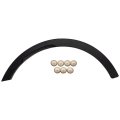 Wheel Opening Molding Rear Passenger Side For Subaru Outback 2020 2021 2022 Black Textured Plastic Replaces Su1791110 And 