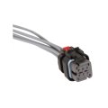 Multi Purpose Wire Connector For Gmc Sierra 2500 3500 2011 2012 Male 6 Terminal Pin Square Shape Female Black 