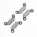 Niche Front Left Right Brake Caliper Pad Set Pair For 1990-2003 Polaris Sportsman Trail Boss Magnum 350 335 400 455 500