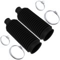 2-piece Rack And Pinion Tie Rod Boots For 1996-2002 Toyota 4runner 1995-2004 Tacoma Front Steering Boot 