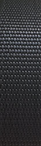 2 Inch Nylon Webbing 10 Yards Various Colors Width Strap Socal Black