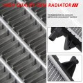 Dpi 13273 Factory Style 1-row Cooling Radiator Compatible With Vw Jetta Passat 1 4l Hybrid 2 0l Tdi At 13-16 Aluminum Core