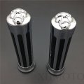 Httmt Mt080-22- Hand Grips 7 8 Handlebar Fit Compatible With H-d Xl 883 Hugger Sportster Cruiser Chromed
