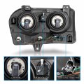 Amerilite For 2005-2010 Chrysler 300 Halogen Type Black Replacement Headlight Assembly Oe Style W Bulb Socket Pair Passenger