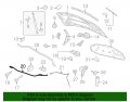Volkswagen Lid Lock Cable 5k1-823-531