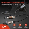 A-premium O2 Oxygen Sensor Compatible With Toyota C-hr 2018 2019 2021 2022 2 0l Upstream Downstream 2-pc Set Replace