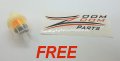 Zoom Parts 1993 1994 1995 Yamaha Kodiak 400 Carburetor Yfm 4x4 Carb Atv Yfm400 Free Fuel Filter