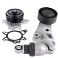 166200w090 Automotive Serpentine Timing Belt Tensioner With Pulley For Pontiac For Toyota 