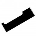 Lirun 1pcs Carbon Fiber Lhd Dashboard Glove Box Co-pilot Storage Panel Cover Frame Trim Piano Black For Audi Tt 8n 01-06 Car
