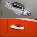 Uframe Compatible With 2014-2016 Gmc Sierra Chrome Door Handle Cover 4d Tailgate Towing Mirror Combo Kit No Passenger Keyhole