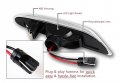 Eparts Euro Style Full Led Front Fender Side Marker Light Turn Signal Lamp Assembly Replacement For 2006-2011 Bmw 3-series E60