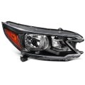 Headlight Assembly For 2012 2014 Honda Crv Oe Style Black Housing Right Side Front Outside Halogen High Low Beam H4 