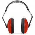 Jorestech Safety Earmuffs Red Hearing And Ear Sound Suppression Adjustable Headband Lightweight Protection For Construction 