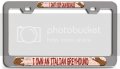 Italian Greyhound Dog 3d Metal License Plate Frame Heavy Duty Steel Auto Suv Truck Tag Holder Universal Fit 12 X 6 In 