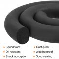 Uxcell Foam Rubber Weather Seal Strip 35mm 1 38 Diameter X Meter 3 28ft Long Round Epdm Solid For Reduce Noise Shock Friction