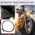 X Autohaux 1 Set 55cm 21 65 Motorcycle Braided Brake Clutch Oil Hoses Line Pipe Throttle Gas Fuel Black For Atv Dirt Bike