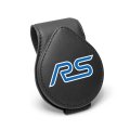 Ford Focus Rs Logo Black Leather Magnetic Sunglass Holder Car Sun Visor Mount Clip Official Licensed 2 5 In X 3 38 