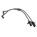 2pcs Car Front Brake Pad Wear Sensor For Audi A6 Quattro 2012-2014 4h0615121j 