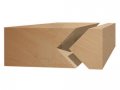 Yonico Router Bits Set Edge Banding Tongue And Groove 2 Bit V Design 1 2-inch Shank 15225 
