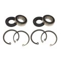 Rear Axle Bearing And Seal Kit 2 Pack For Ezgo 611931 70181g01 151g1 556254 620343 Fits Marathon Medalist Txt Electric 2 Cycle 