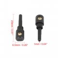 X Autohaux 2pcs 3b9955985a Windshield Washer Sprayer Nozzle Single Hole For Vw Passat Tiguan Skoda Seat Arosa