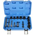 Utmall 17pcs Brake Adjusting Tools Caliper Socket Set Kit 11 5 20 22 Mm H7 H8 H9 For Audi Vw Bmw Benz Porsche Pentagon