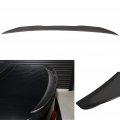Aintier 1pc Carbon Fiber Spoiler Wing Compatible For 2014-2020 Bmw 4-series 2 Door Convertible 2015-2020 F83 M4 Glossy Black
