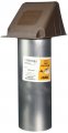 Deflecto Dryer Vent Hood Assembly Brown