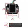 Caltric Regulator Rectifier Compatible With Honda 31400-371-003 31600-mg9-010 31600-mg9-000