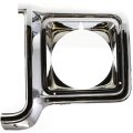 Chevy C10 Headlight Door 1975 76 77 1978 Driver Side Round Chrome Painted-dark Argent Gm2512134 376627 