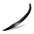 Stp-style Rear Car Trunk Lid Spoiler Compatible With Infiniti Q50 2014-2024 Glossy Black Carbon Fiber