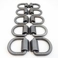 Qty 10 Flatbed Truck Trailer Cargo Tiedown Weld-on D-ring 1 2 Anchor Tie Down Point