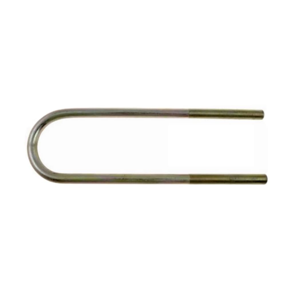 Threaded Round U Bolt Steel Yellow Zinc Heat Hardened Fine Thread 5 8 In Diameter Alx Pau Mm 35666 Cl360a50 With 2 Nuts