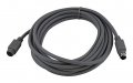 Multicomp Spc20030 Computer Cable Din 6 Position Jack 3 7 M Plug 12 Ft Grey-6pack 