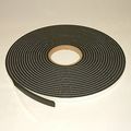 Jvcc Scf-02 Single Coated Pvc Foam Tape 1 4 In Thick X 3 35 Ft Black 