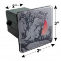 Superman Dark Persona Tow Trailer Hitch Cover Plug Insert