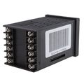 Dual Display Pid Temperature Controller Pc4 Digital Programmable Control With Ssr Solid State Relay And 2 Alarms Fahrenheit 
