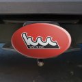 Kingsborough Community College Secondary Logo Oval Tow Hitch Cover Trailer Plug Insert 2