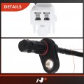A-premium Abs Wheel Speed Sensors Compatible With Hyundai Models Elantra 2007-2009 Rear Driver And Passenger Side 2-pc Set