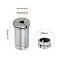 Uxcell Straight Shank Collet C32-10 Cnc Router Tool Adapter Carbon Steel For Lathe Milling Drilling Machine Industrial Supplies