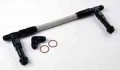 Jegs Dual Feed Fuel Line Fits Holley 4500 Series Dominator Carburetors -8 An Inlet Includes 7 8 -20 O-ring Extension Fittings 