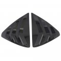 Autophoton For Mazda Cx-5 Cx5 2017-2020 Glossy Black Rear Window Louver Shutter Cover Trim 2pcs Car Accessories