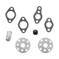 High Volume Water Pump Short Polished Aluminum Replacement For Small Block 283 327 350 1955-1985